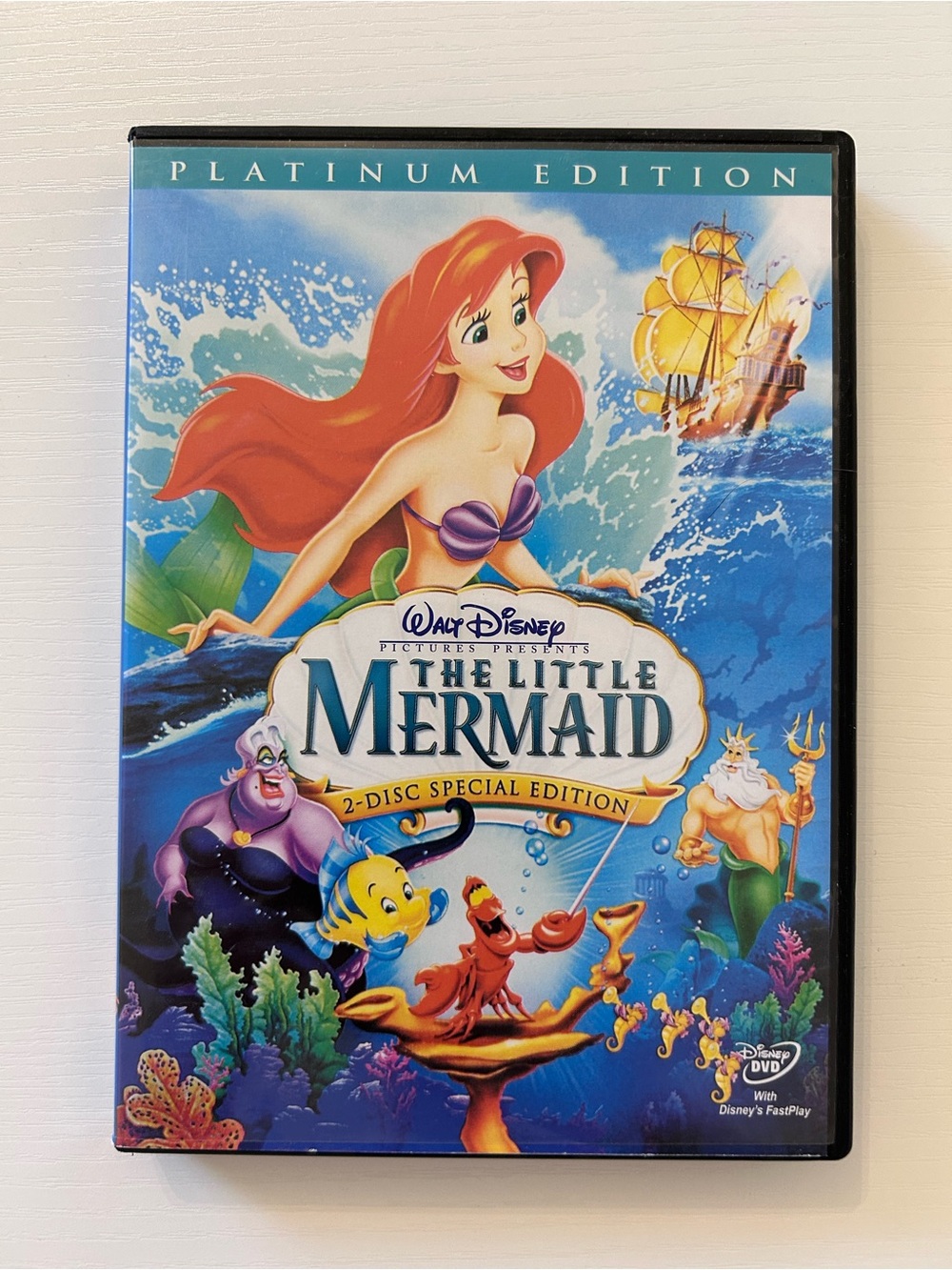 3 for $18 Disney “The Little Mermaid” Platnium Edition 2 Disc Special 2006 DVD
